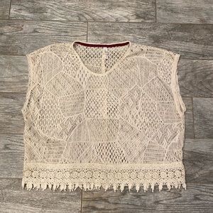 Xhilaration Crop Beach Top